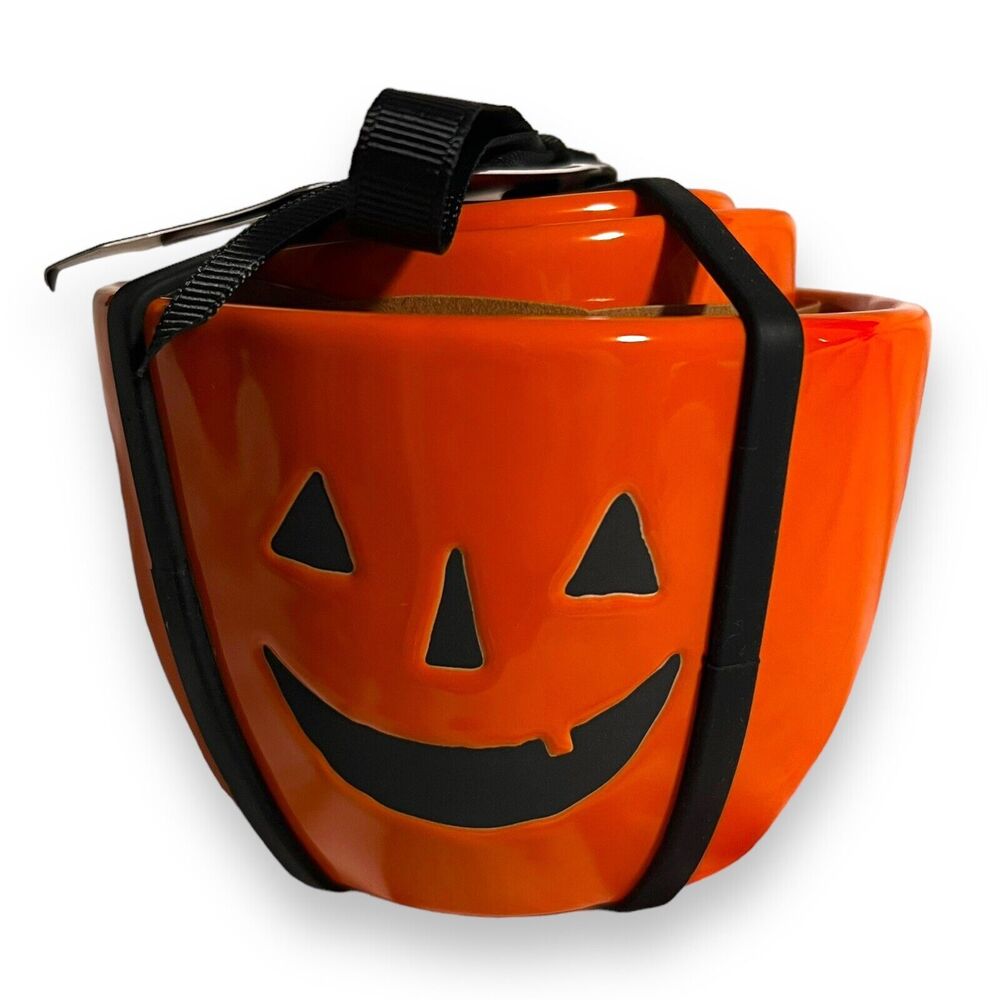 Rae Dunn Halloween 2024 Jack Lantern Pumpkin Measuring Cups